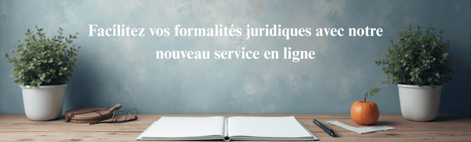 Service formalités juridiques